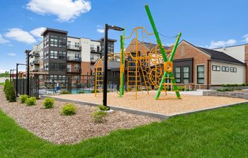 Indoor and outdoor play areas